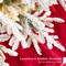 Best Choice Products Pre-Lit Flocked Full Aspen Noble Fir Christmas Tree w/ 2-in-1 Twinkling Micro LED Lights